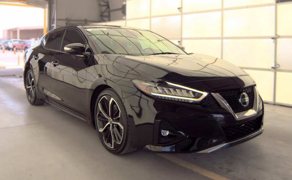 Super Black 2022 Nissan Maxima Sedan Front-Wheel Drive Continuously Variable Transmission