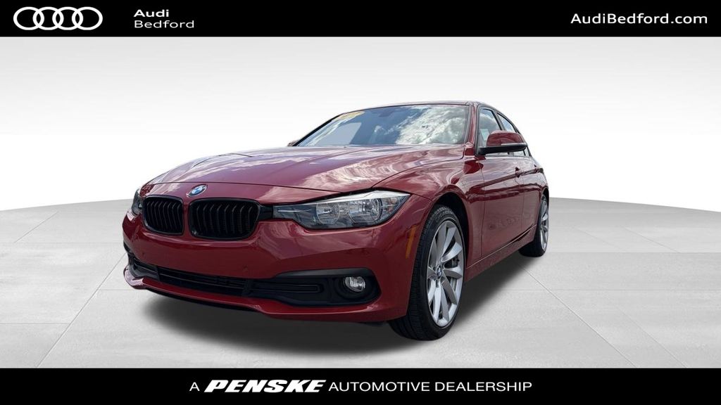 Melbourne Red Metallic 2017 BMW 3 Series Sedan All-Wheel Drive 8-Speed Automatic