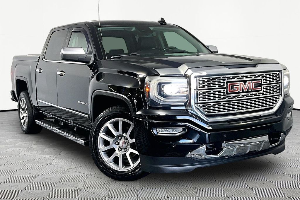Onyx Black 2016 GMC Sierra 1500 Pickup Truck Four-Wheel Drive 8-Speed Automatic Overdrive
