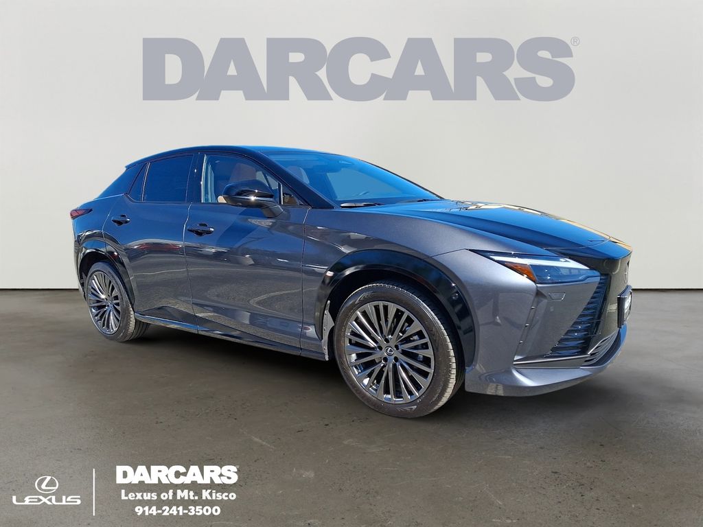 Cloudburst Gray/Black 2023 Lexus RZ 450e Luxury AWD SUV / Crossover All-Wheel Drive Automatic