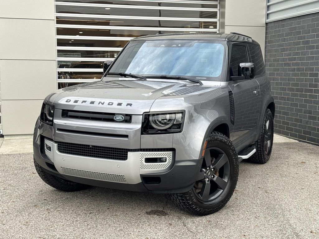 Eiger Gray Metallic 2022 Land Rover Defender SUV / Crossover All-Wheel Drive 8-Speed Automatic
