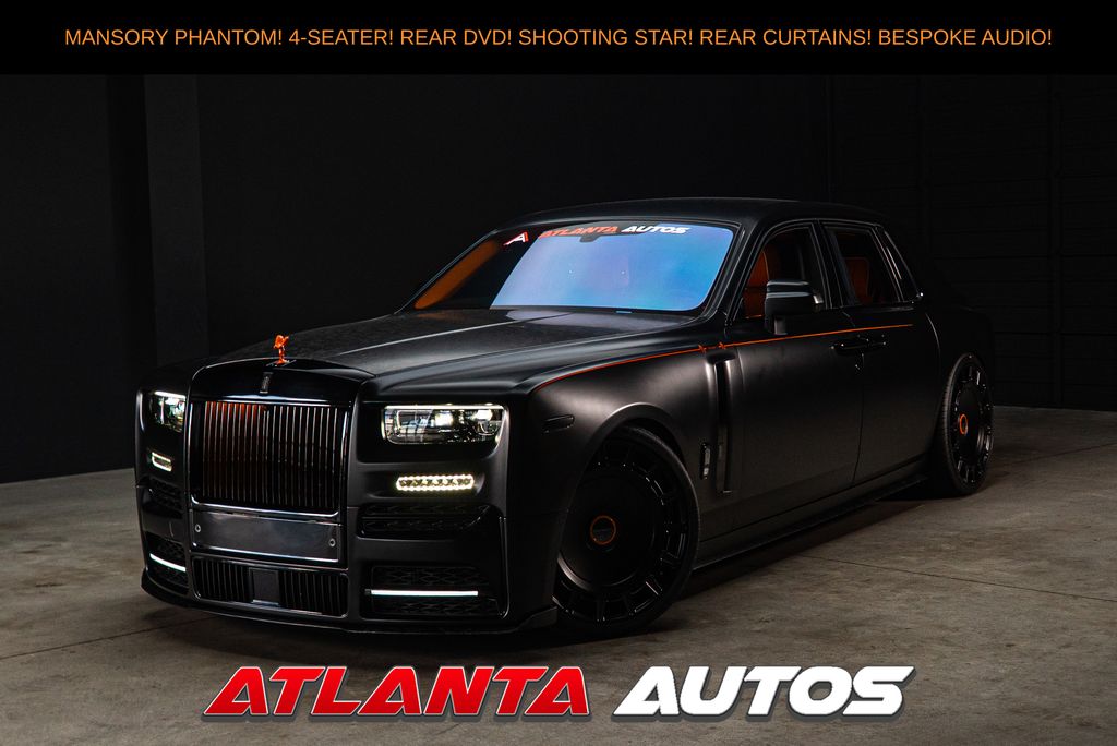Arctic White 2024 Rolls-Royce Phantom Sedan Rear-Wheel Drive 8-Speed Automatic