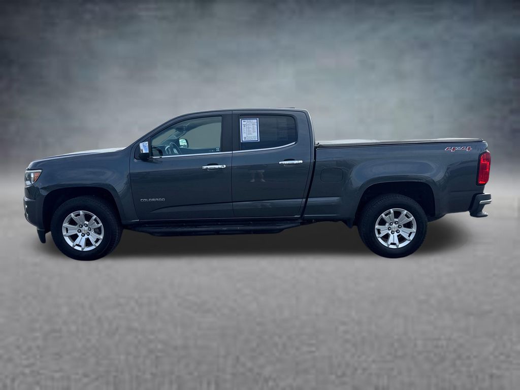 Cyber Gray Metallic 2017 Chevrolet Colorado LT Crew Cab 4WD Pickup Truck Four-Wheel Drive 8-Speed Automatic