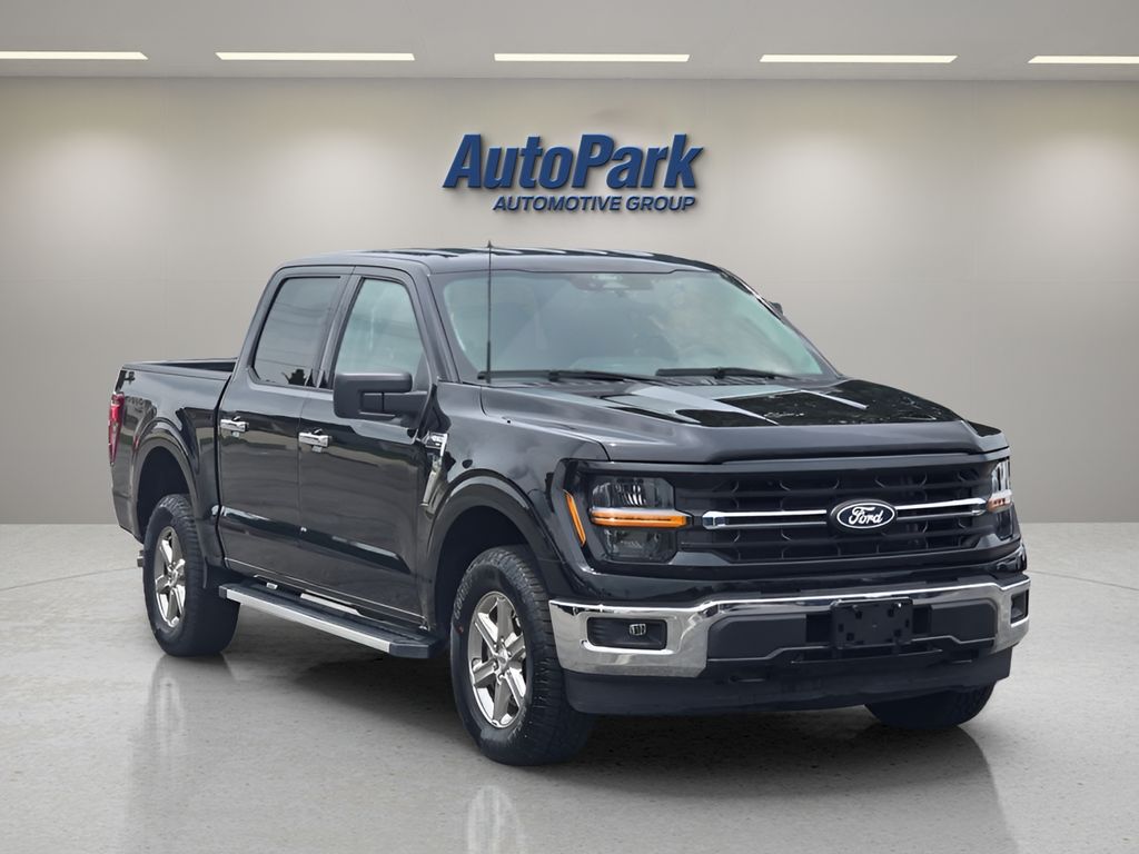 Black Metallic 2025 Ford F-150 Pickup Truck Four-Wheel Drive Automatic