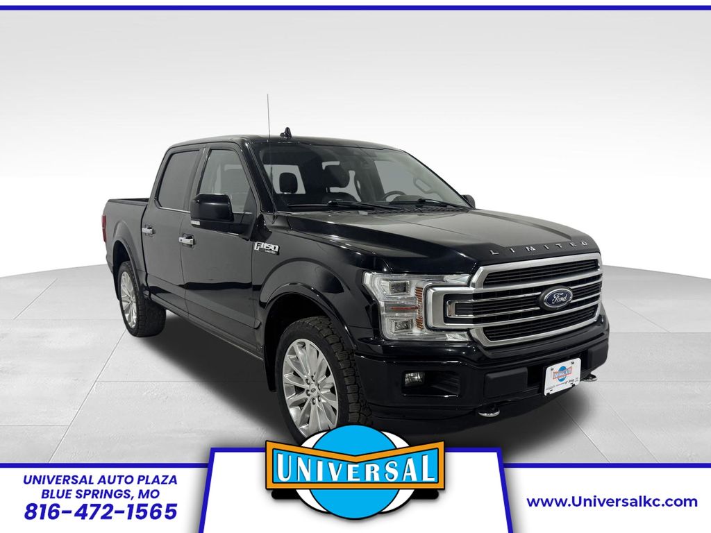 Agate Black Metallic 2020 Ford F-150 Pickup Truck Four-Wheel Drive Automatic