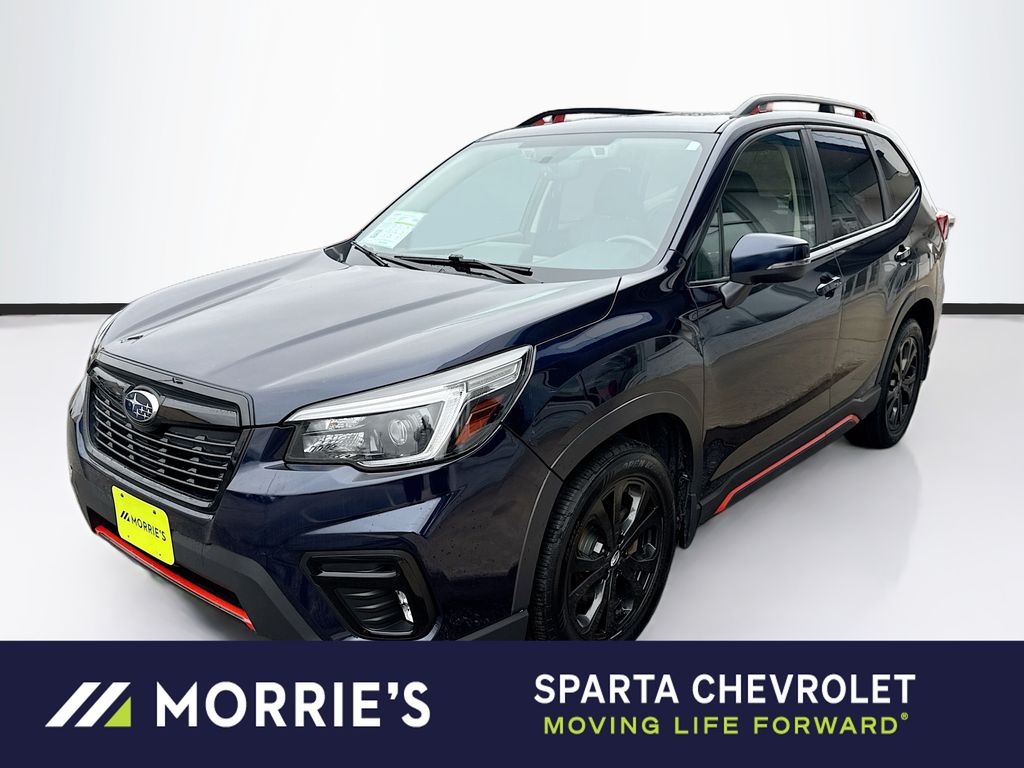 Dark Blue Pearl 2021 Subaru Forester Sport Crossover AWD SUV / Crossover All-Wheel Drive Continuously Variable Transmission