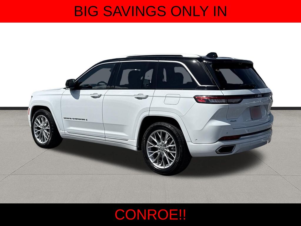 2023 Jeep Grand Cherokee Summit White at DeMontrond Gulf Freeway