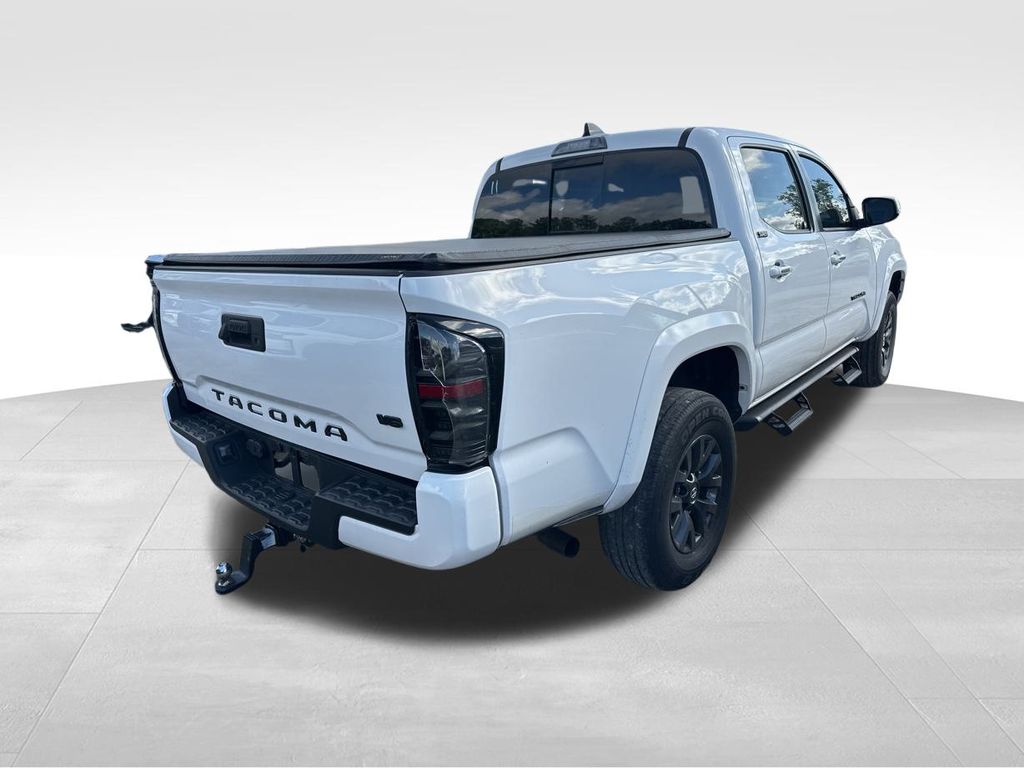 2022 White Toyota Tacoma 2WD SR5 RWD Truck