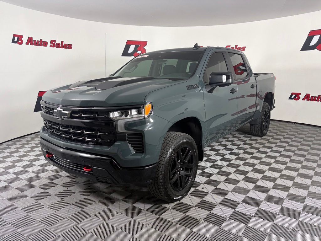Cypress Gray 2026 Chevrolet Silverado 1500 Pickup Truck Four-Wheel Drive Automatic