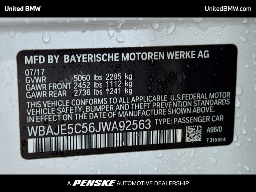 Thumbnail: 2018 BMW 5 Series - 15