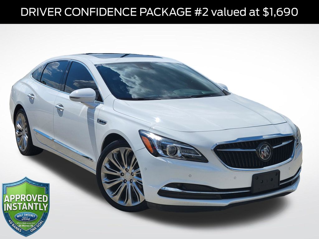Summit White 2017 Buick LaCrosse Sedan All-Wheel Drive 8-Speed Automatic