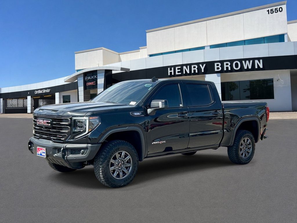Onyx Black 2025 GMC Sierra 1500 Pickup Truck Four-Wheel Drive Automatic