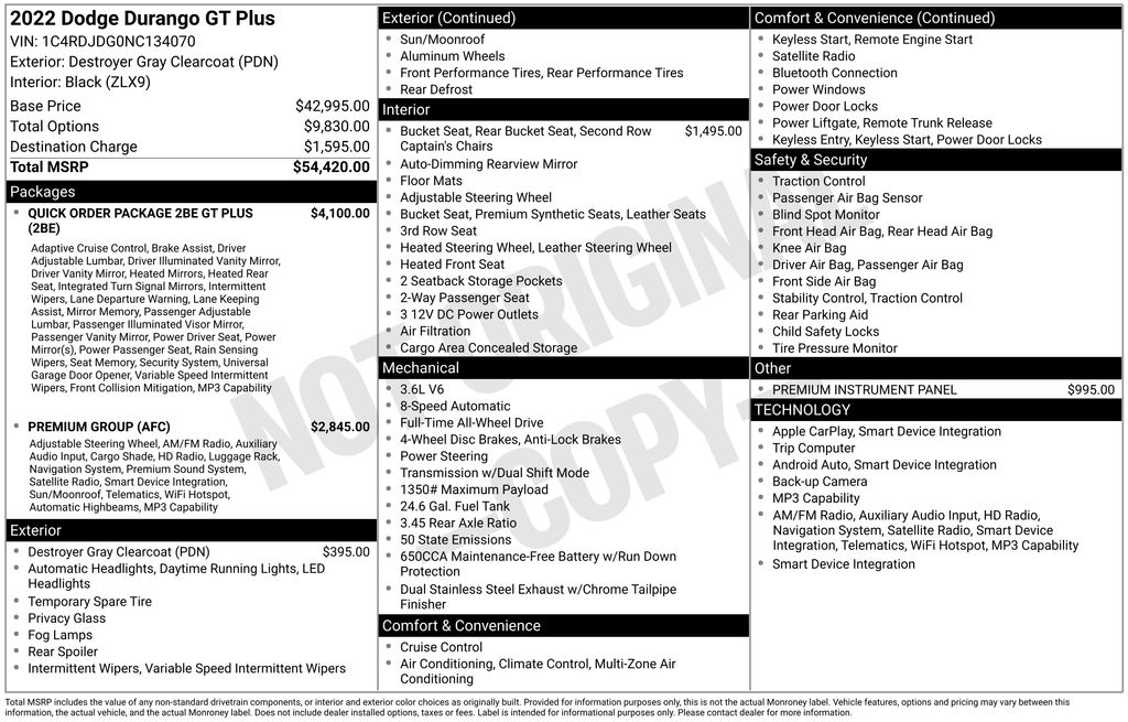 Thumbnail: 2022 Dodge Durango - 19