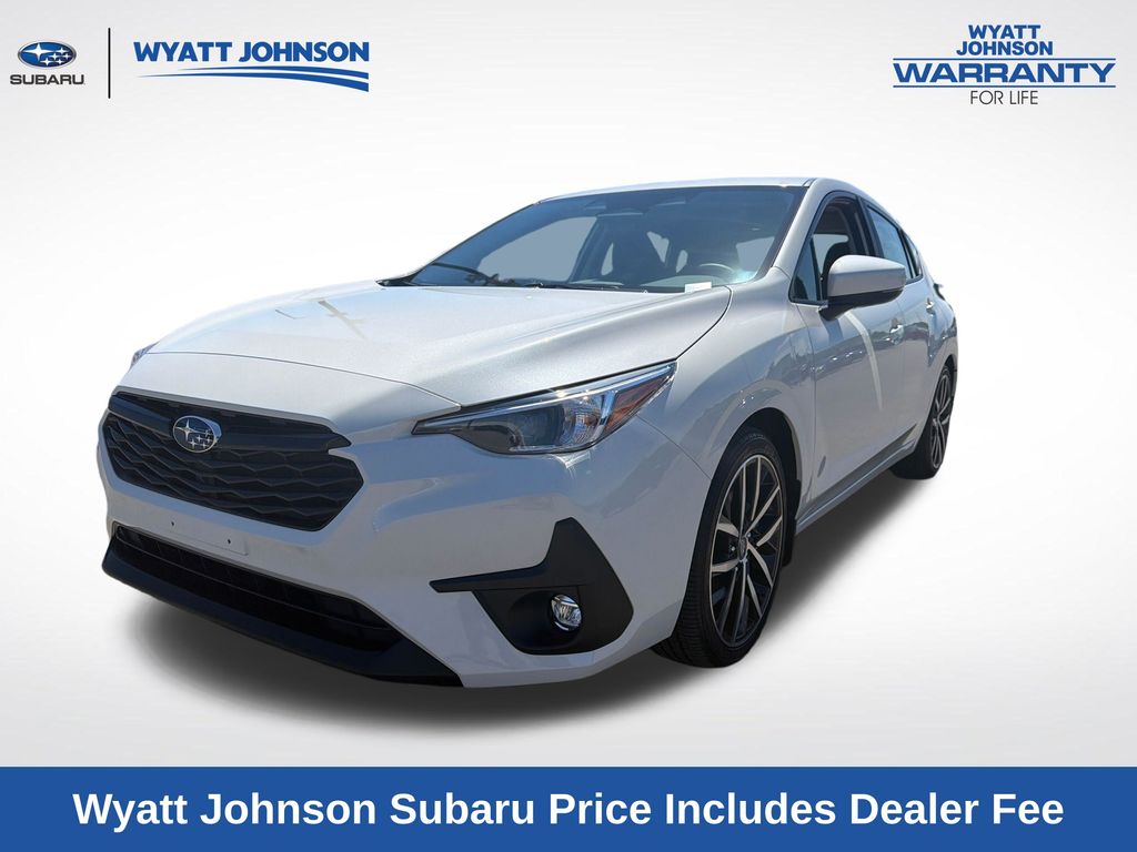 Crystal White Pearl 2026 Subaru Impreza Wagon All-Wheel Drive Continuously Variable Transmission