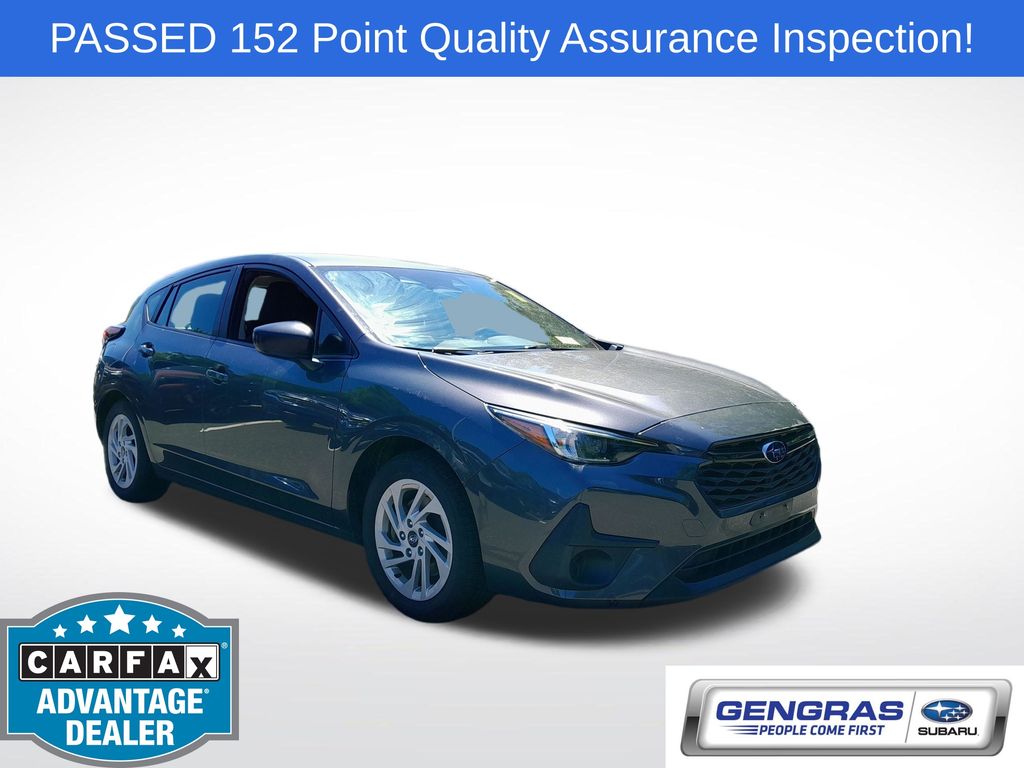 Magnetite Gray Metallic 2024 Subaru Impreza Wagon All-Wheel Drive Continuously Variable Transmission