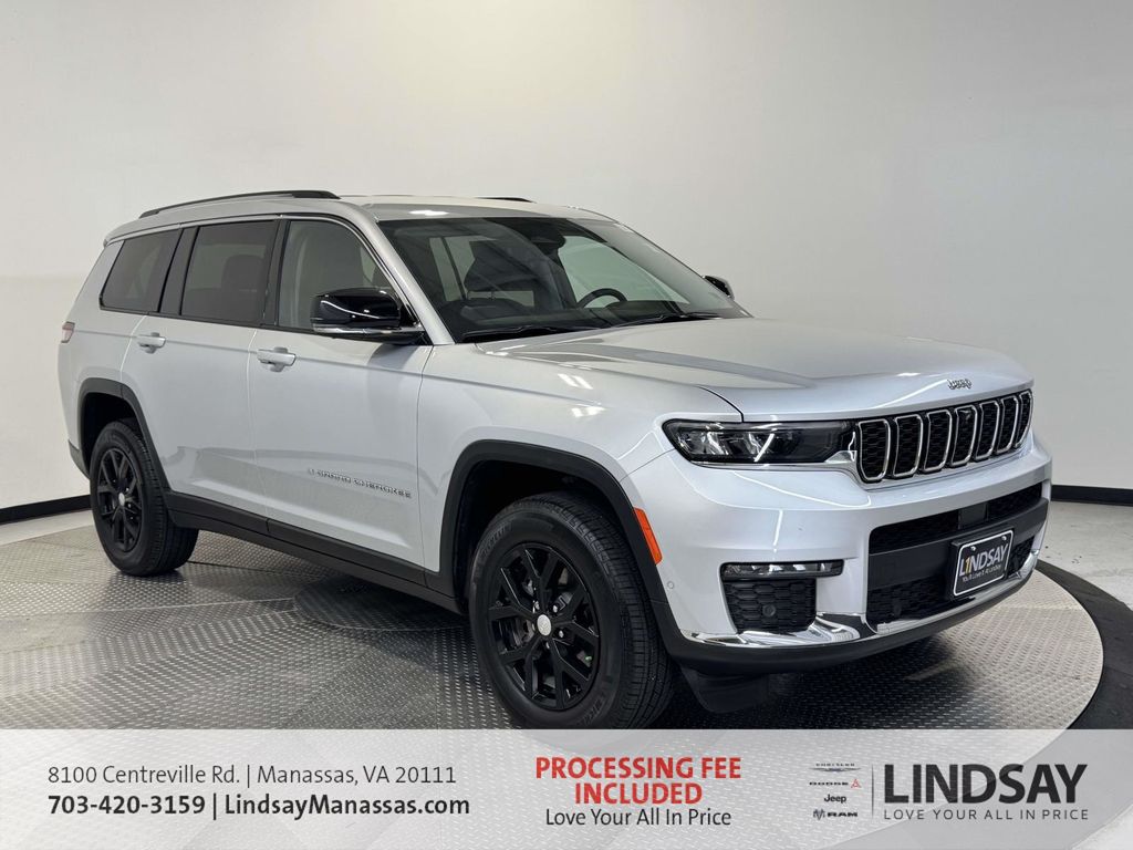 Silver Zynith 2023 Jeep Grand Cherokee L Limited 4WD SUV / Crossover Four-Wheel Drive 8-Speed Automatic