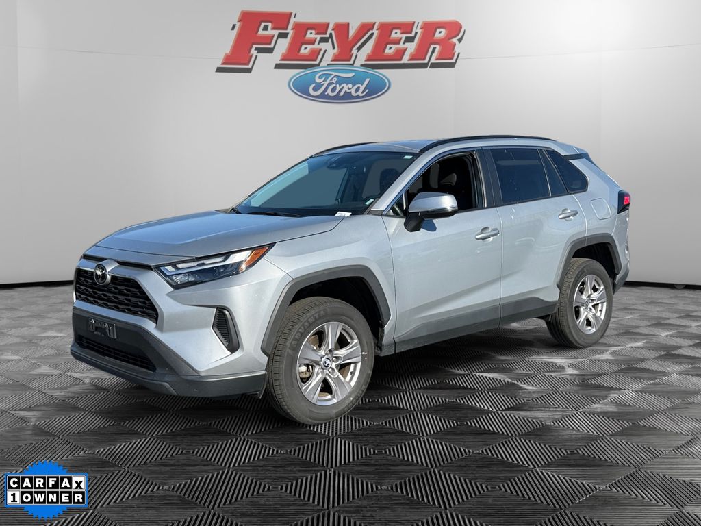 Silver Sky Metallic 2023 Toyota RAV4 SUV / Crossover All-Wheel Drive 8-Speed Automatic