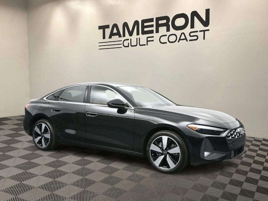 Mythos Black Metallic 2025 Audi A5 quattro Premium Plus Sedan Sedan All-Wheel Drive 7-Speed Automatic