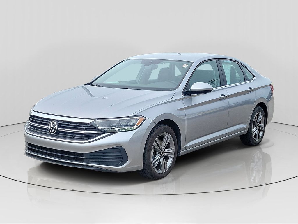 Silver Metallic 2024 Volkswagen Jetta Sedan Front-Wheel Drive 8-Speed Automatic