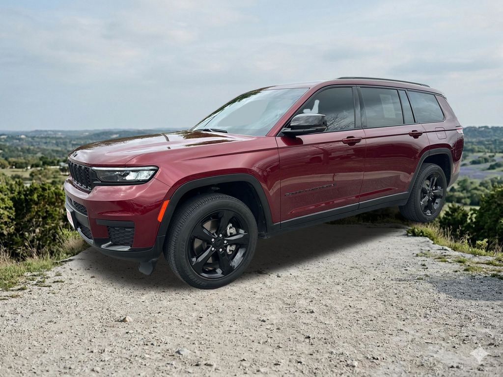 Velvet Red Pearlcoat 2023 Jeep Grand Cherokee L Altitude X 4WD SUV / Crossover Four-Wheel Drive 8-Speed Automatic