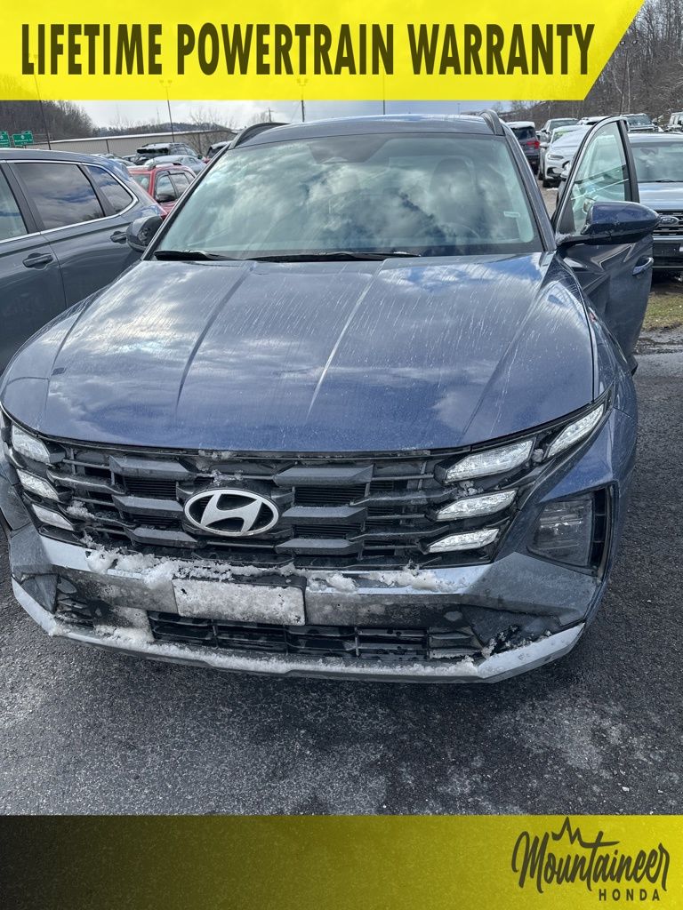 Atlantis Blue 2025 Hyundai Tucson SEL AWD SUV / Crossover All-Wheel Drive 8-Speed Automatic