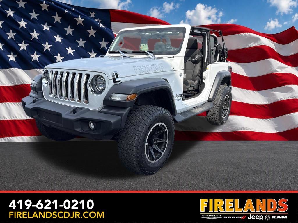 Bright White Clearcoat 2018 Jeep Wrangler SUV / Crossover Four-Wheel Drive 8-Speed Automatic