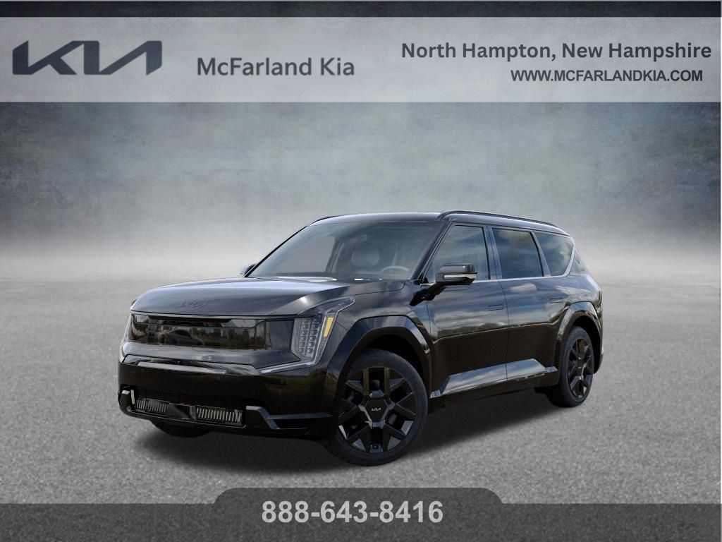 Ebony Black 2026 Kia EV9 SUV / Crossover All-Wheel Drive 1-Speed Automatic