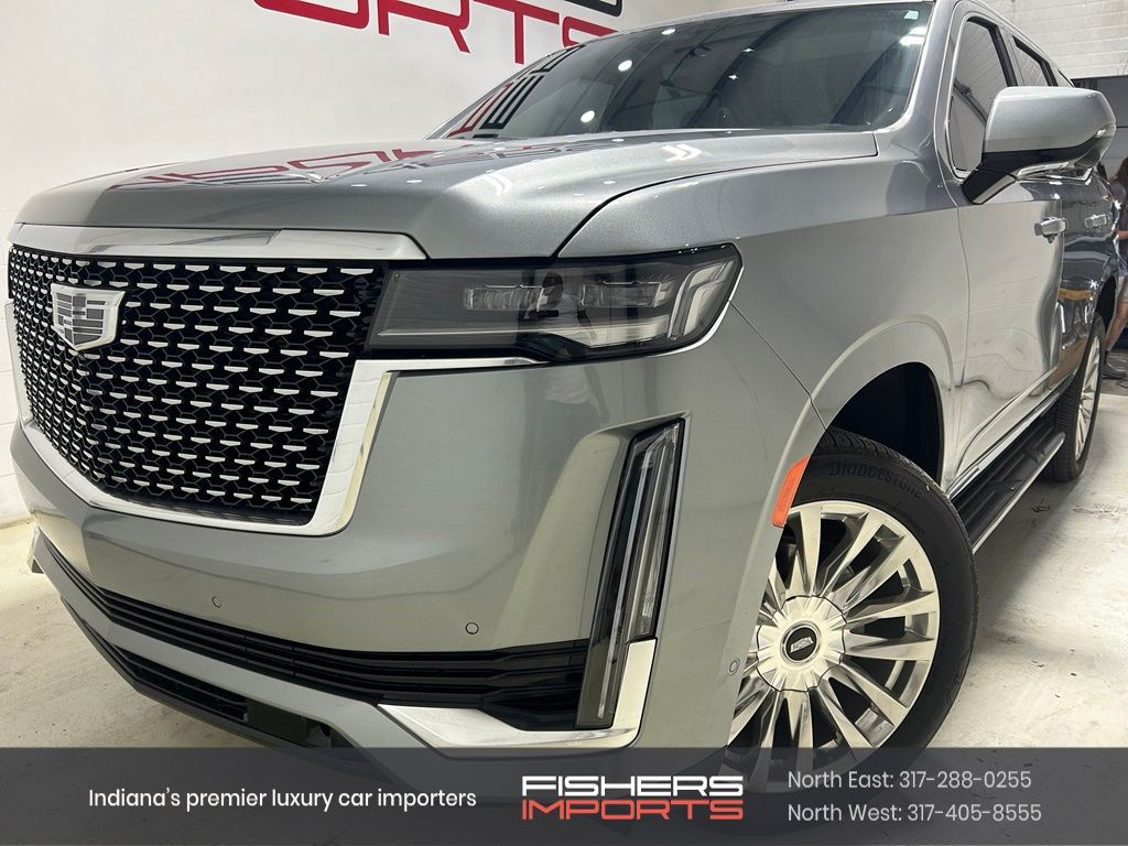 Argent Silver Metallic 2023 Cadillac Escalade SUV / Crossover Four-Wheel Drive Automatic