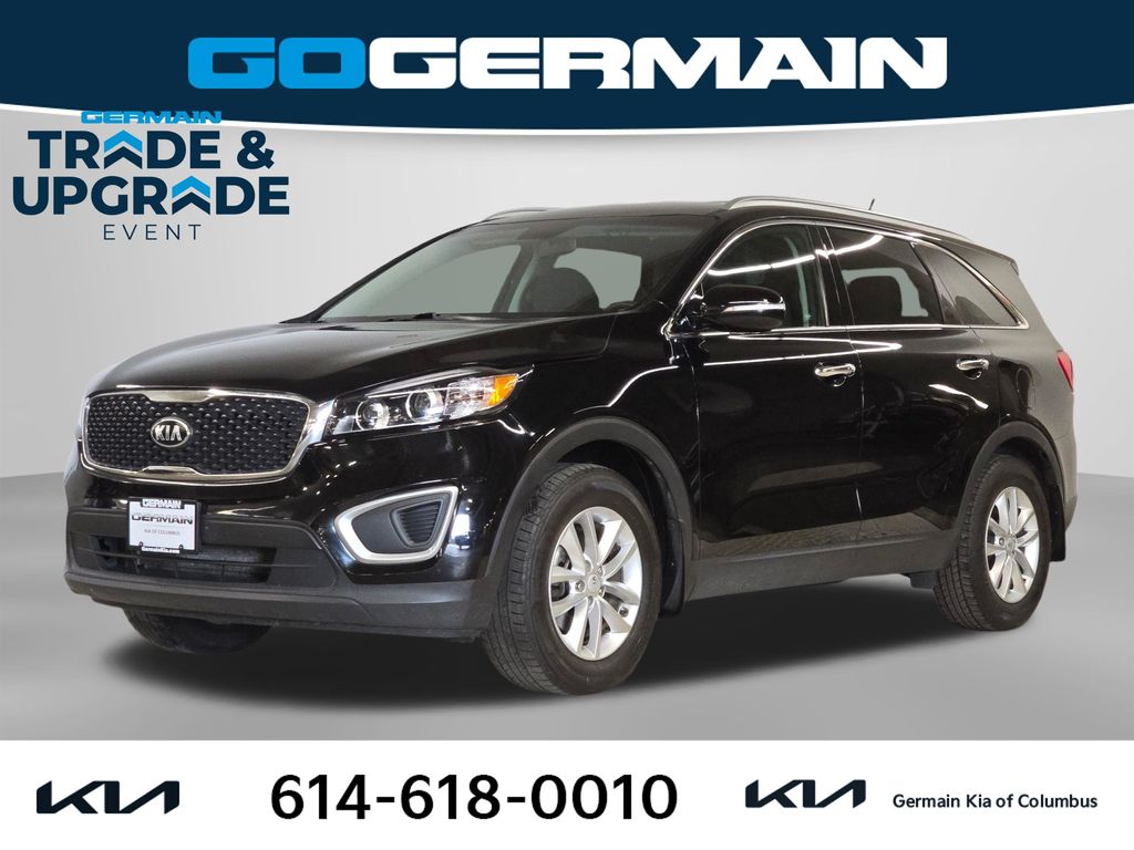Ebony Black 2018 Kia Sorento LX V6 FWD SUV / Crossover Front-Wheel Drive 6-Speed Automatic