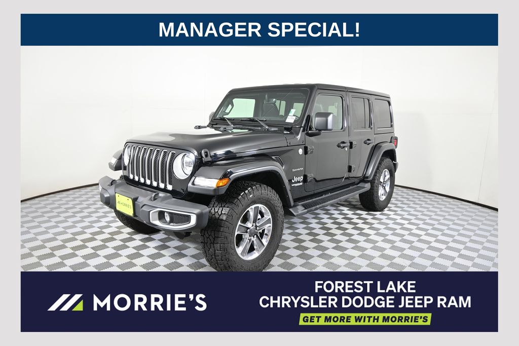 Black Clearcoat 2022 Jeep Wrangler SUV / Crossover Four-Wheel Drive 8-Speed Automatic