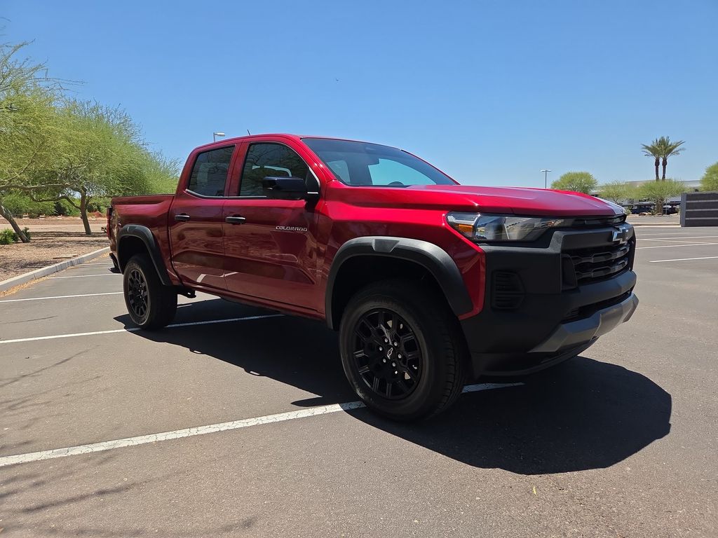 Radiant Red 2023 Chevrolet Colorado Pickup Truck Four-Wheel Drive 8-Speed Automatic