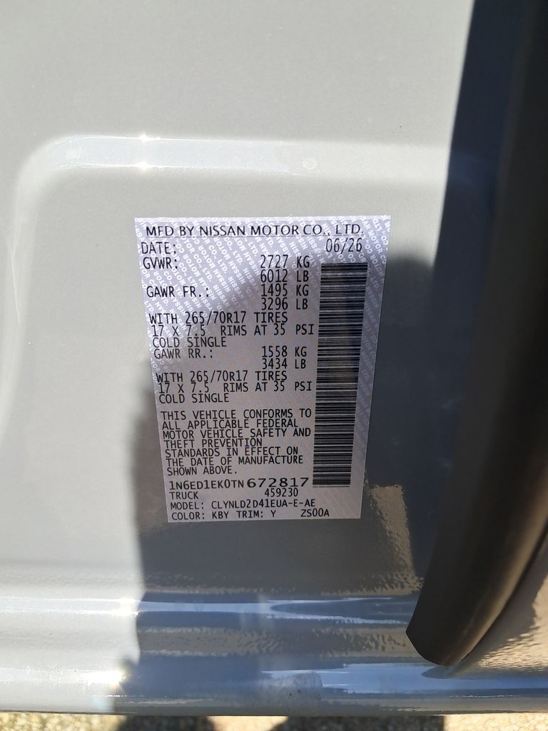 2026 Nissan Frontier PRO-4X Gray at South Hills Kia