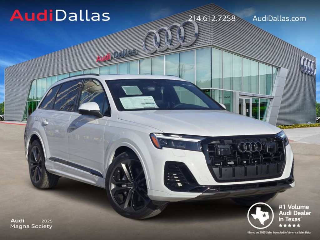 Glacier White Metallic 2026 Audi Q7 SUV / Crossover All-Wheel Drive 8-Speed Automatic