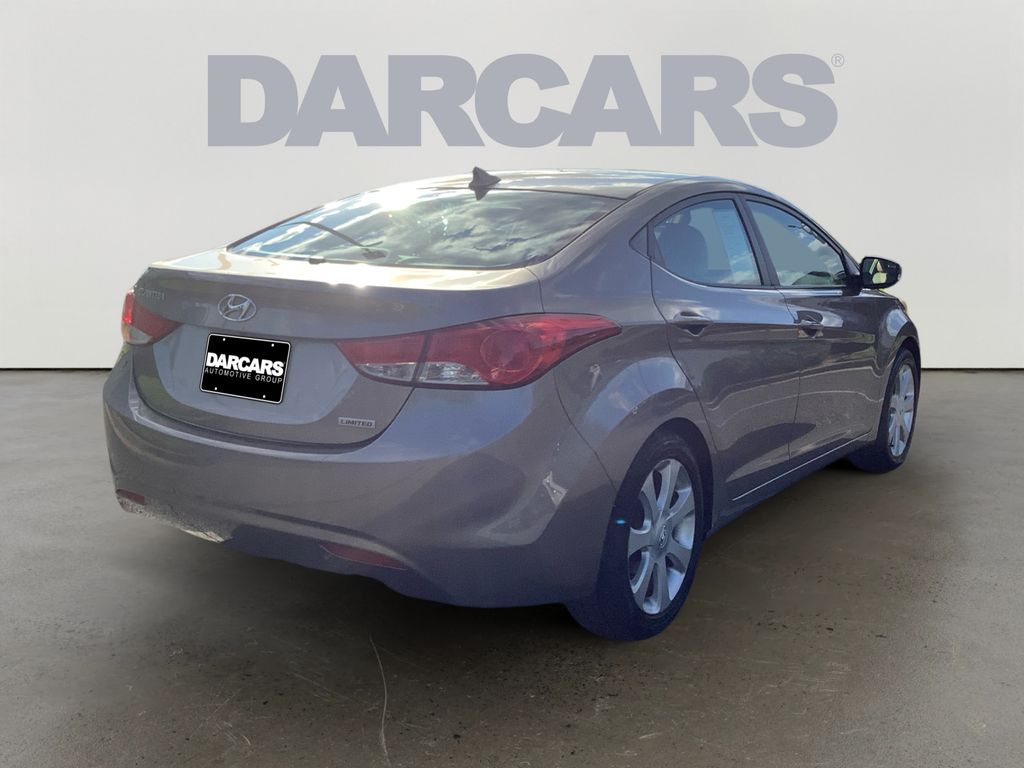 Desert Bronze 2013 Hyundai Elantra Sedan Front-Wheel Drive 6-Speed Automatic Overdrive