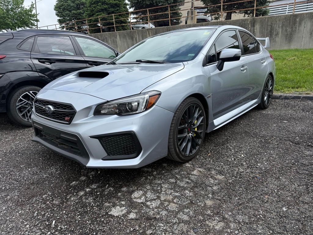 Ice Silver Metallic 2018 Subaru WRX STI AWD Sedan All-Wheel Drive 6-Speed Manual