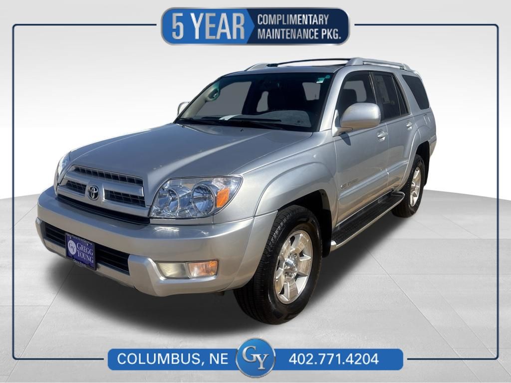 Silver 2004 Toyota 4Runner SUV / Crossover Four-Wheel Drive 4-Speed Automatic Overdrive