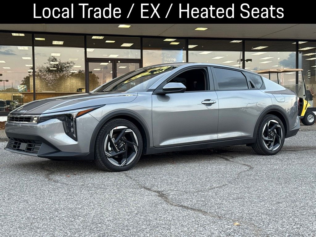 Steel Gray 2026 Kia K4 Sedan Front-Wheel Drive Continuously Variable Transmission
