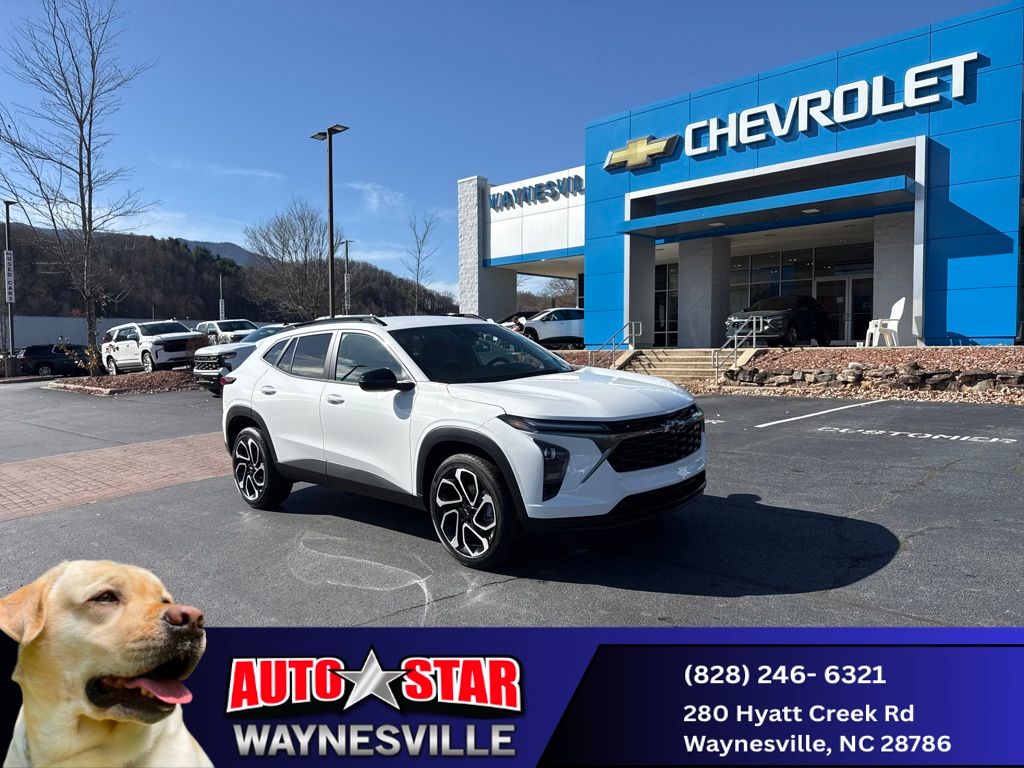 new 2025 Chevrolet Trax car, priced at $26,290