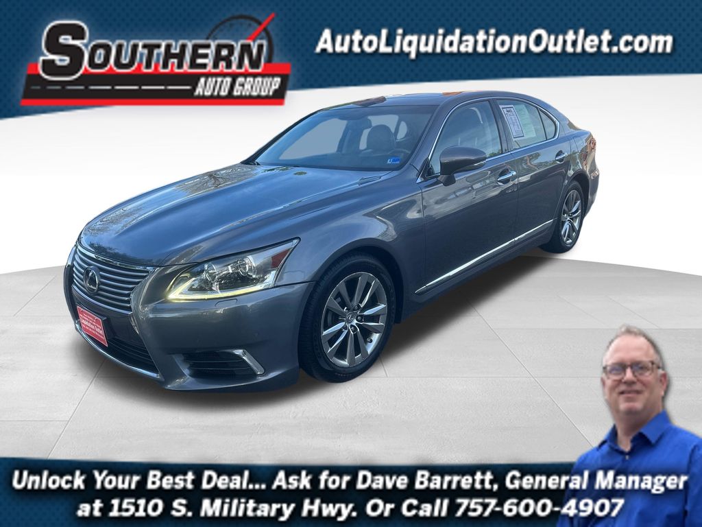 Nebula Gray Pearl 2015 Lexus LS 460 AWD Sedan All-Wheel Drive 8-Speed Automatic