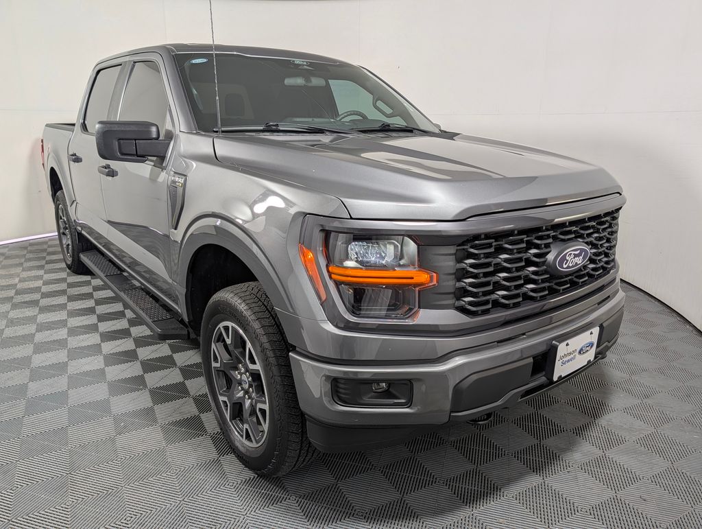 Carbonized Gray Metallic 2024 Ford F-150 Pickup Truck Four-Wheel Drive Automatic