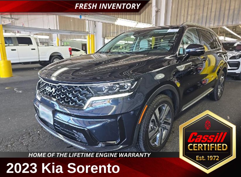 Gravity Blue 2023 Kia Sorento Plug-In Hybrid SUV / Crossover All-Wheel Drive 6-Speed Automatic