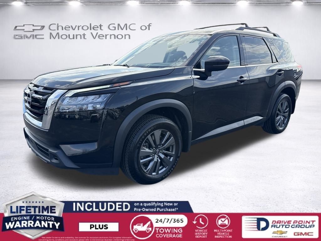 Super Black 2023 Nissan Pathfinder SV FWD SUV / Crossover Front-Wheel Drive 9-Speed Automatic