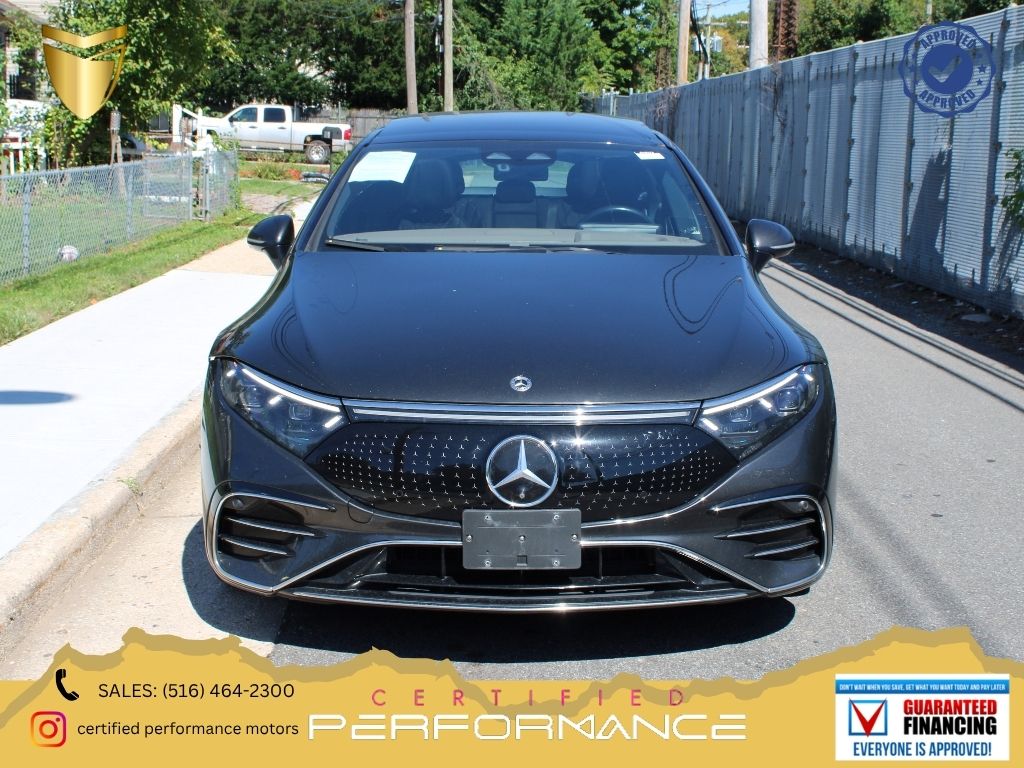 Graphite Gray Metallic 2023 Mercedes-Benz EQS Sedan All-Wheel Drive 1-Speed Automatic