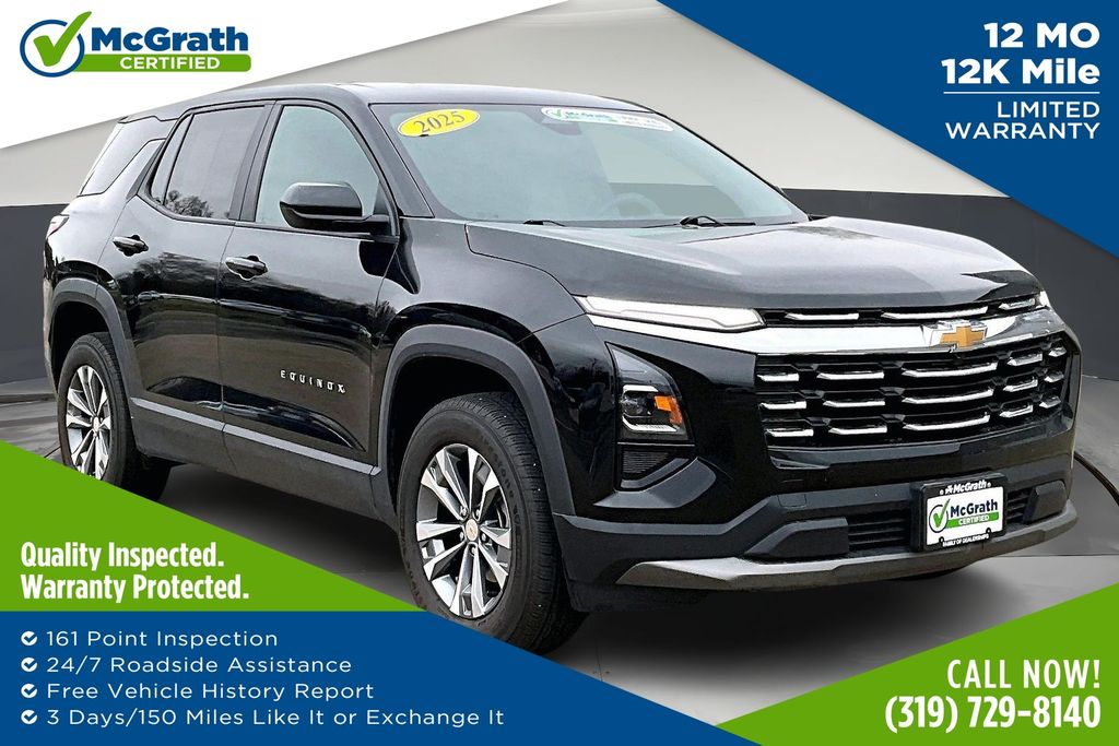 Mosaic Black Metallic 2025 Chevrolet Equinox LT FWD SUV / Crossover Front-Wheel Drive Continuously Variable Transmission