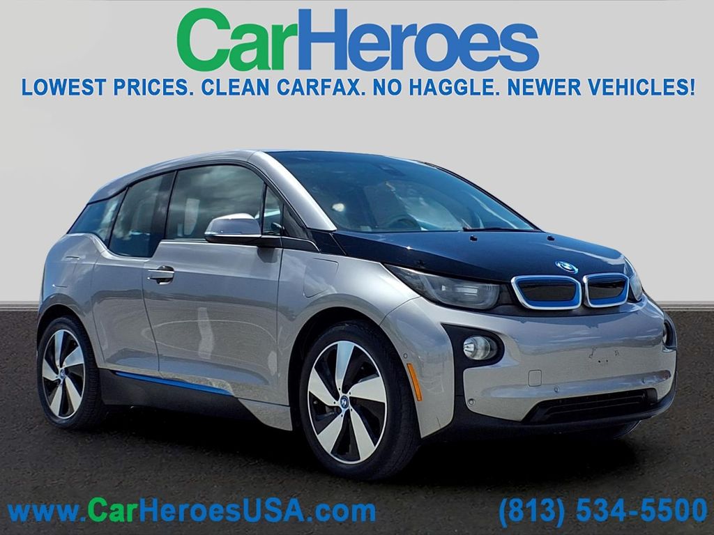 Silver Metallic 2014 BMW i3 Wagon Rear-Wheel Drive Automatic
