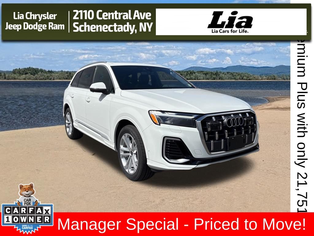 Black 2025 Audi Q7 quattro Premium Plus 55 TFSI SUV / Crossover All-Wheel Drive 8-Speed Automatic