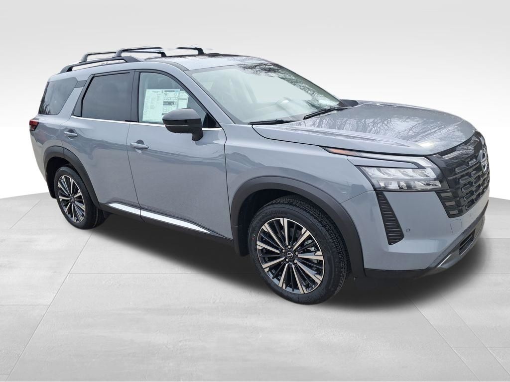 2026 Nissan Pathfinder Platinum Gray at John Sisson Motors