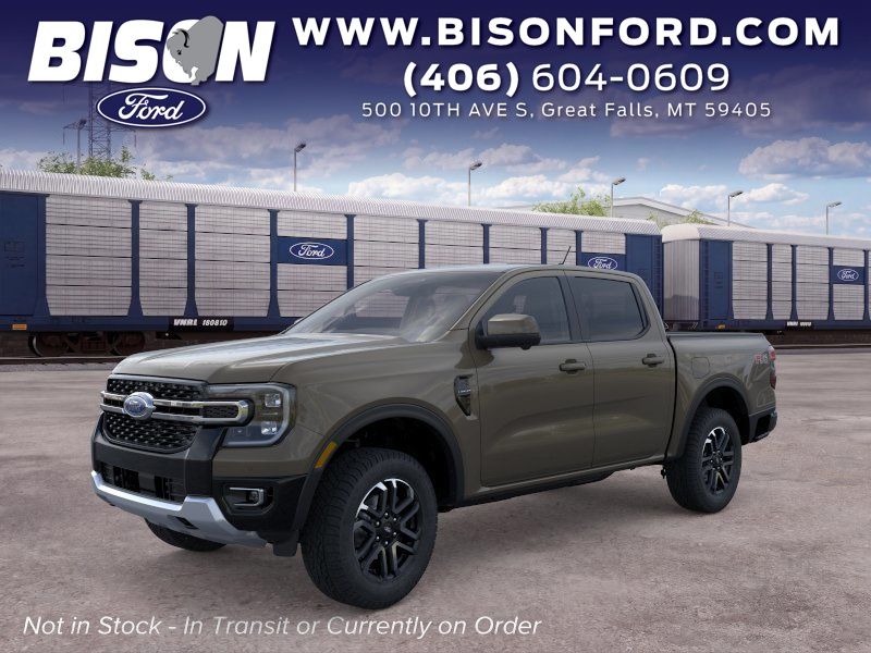Marsh Gray 2026 Ford Ranger Pickup Truck Four-Wheel Drive Automatic