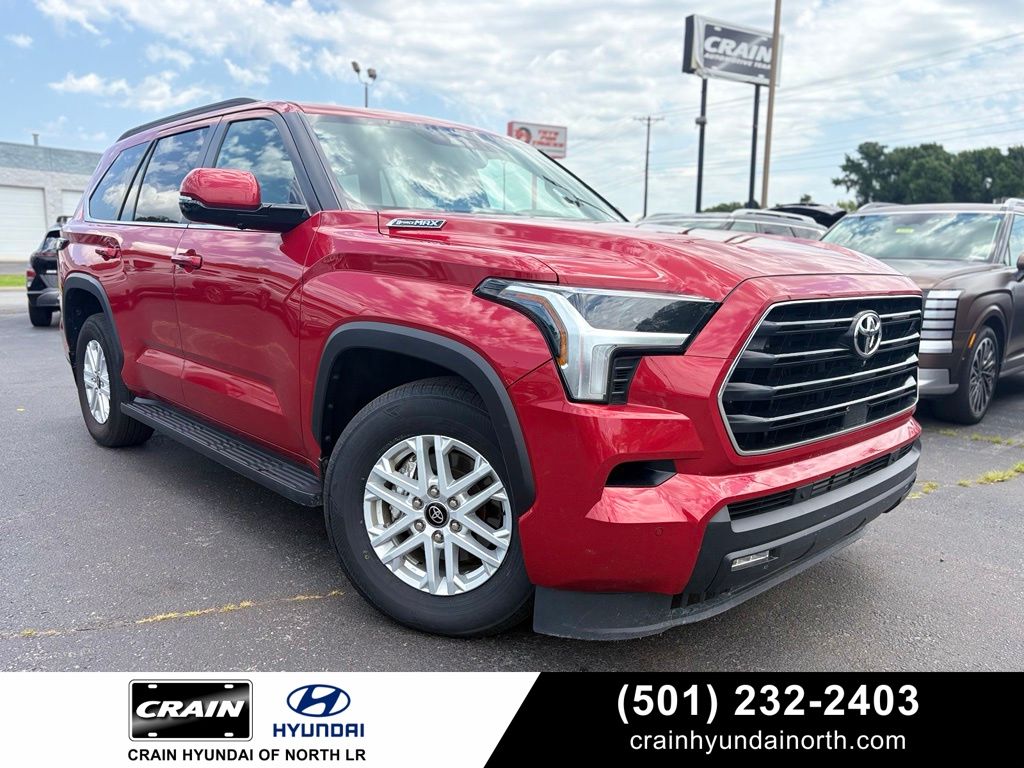 Supersonic Red 2025 Toyota Sequoia SUV / Crossover Four-Wheel Drive Automatic