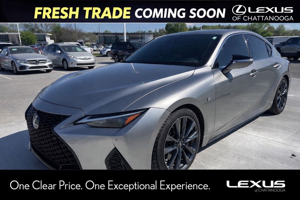 Atomic Silver 2023 Lexus IS 350 F Sport RWD Sedan Rear-Wheel Drive 8-Speed Automatic